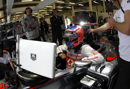 Jenson Button at British GP