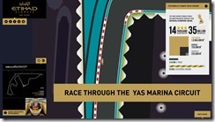 Yas Marina Interactive Race Circuit Banner