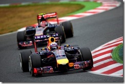 Daniel Ricciardo of Australia and Infiniti Red Bull Racing drives during the Spanish Formula One Grand Prix at Circuit de Catalunya in Montmelo, Spain on May 11th, 2014 // Getty Images/Red Bull Content Pool // P-20140512-00273 // Usage for editorial use only // Please go to www.redbullcontentpool.com for further information. // 