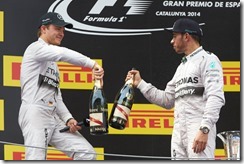 Lewis_Hamilton-and-Nico_Rosberg-Spanish_GP-2014-Podium_Celebrations