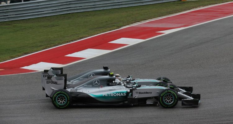 Hamilton vs Rosberg - Austin