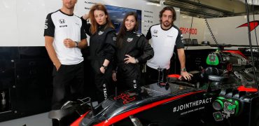 McLaren garage Sochi