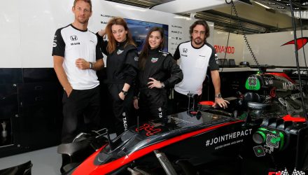 McLaren garage Sochi