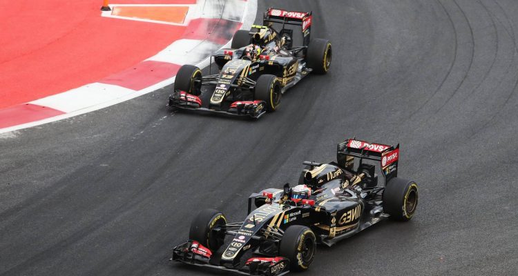 Lotus F1 Team in Mexico