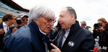 Bernie Ecclestone with Jean Todt